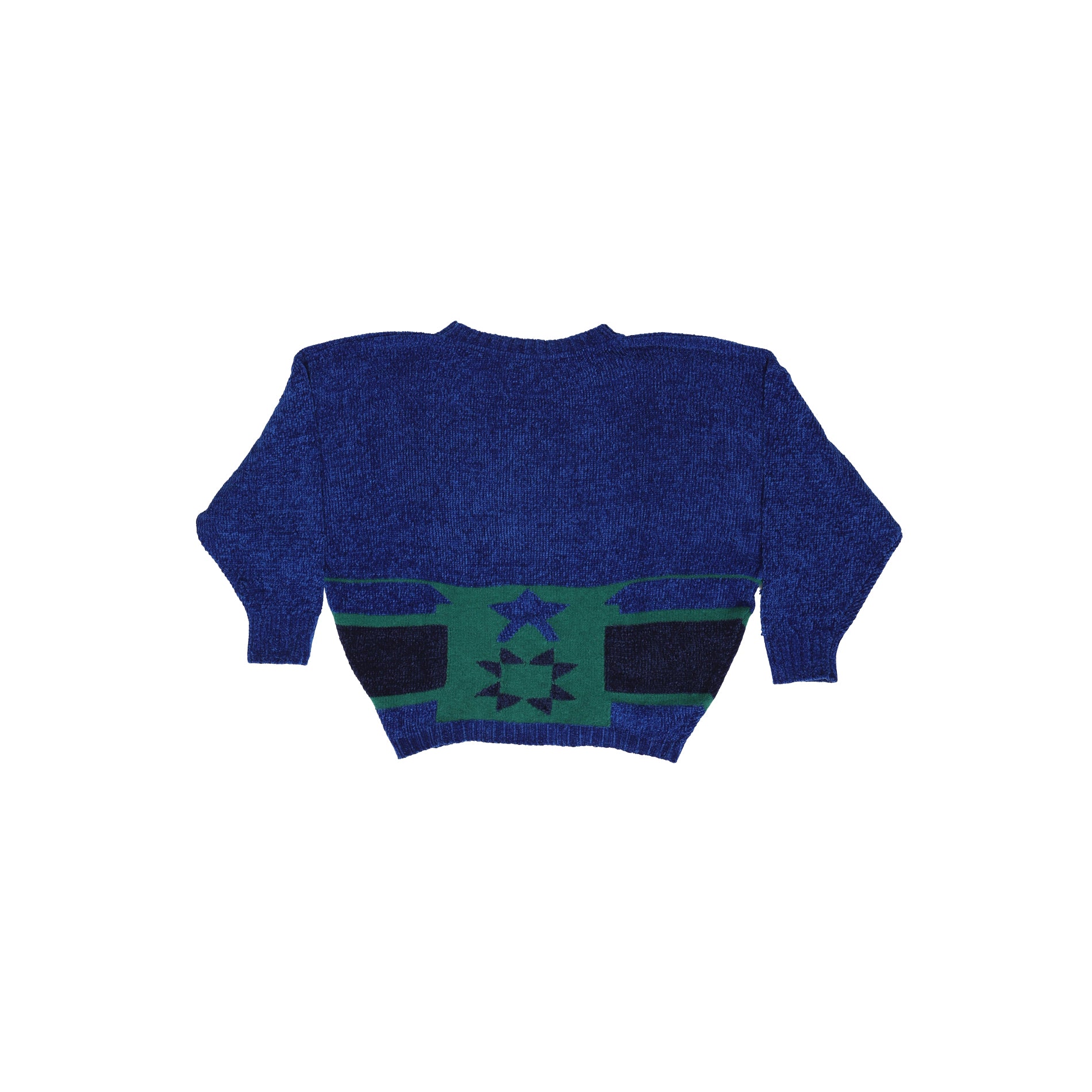 Givenchy // Blue & Black Logo Knit Wool Sweater – VSP Consignment