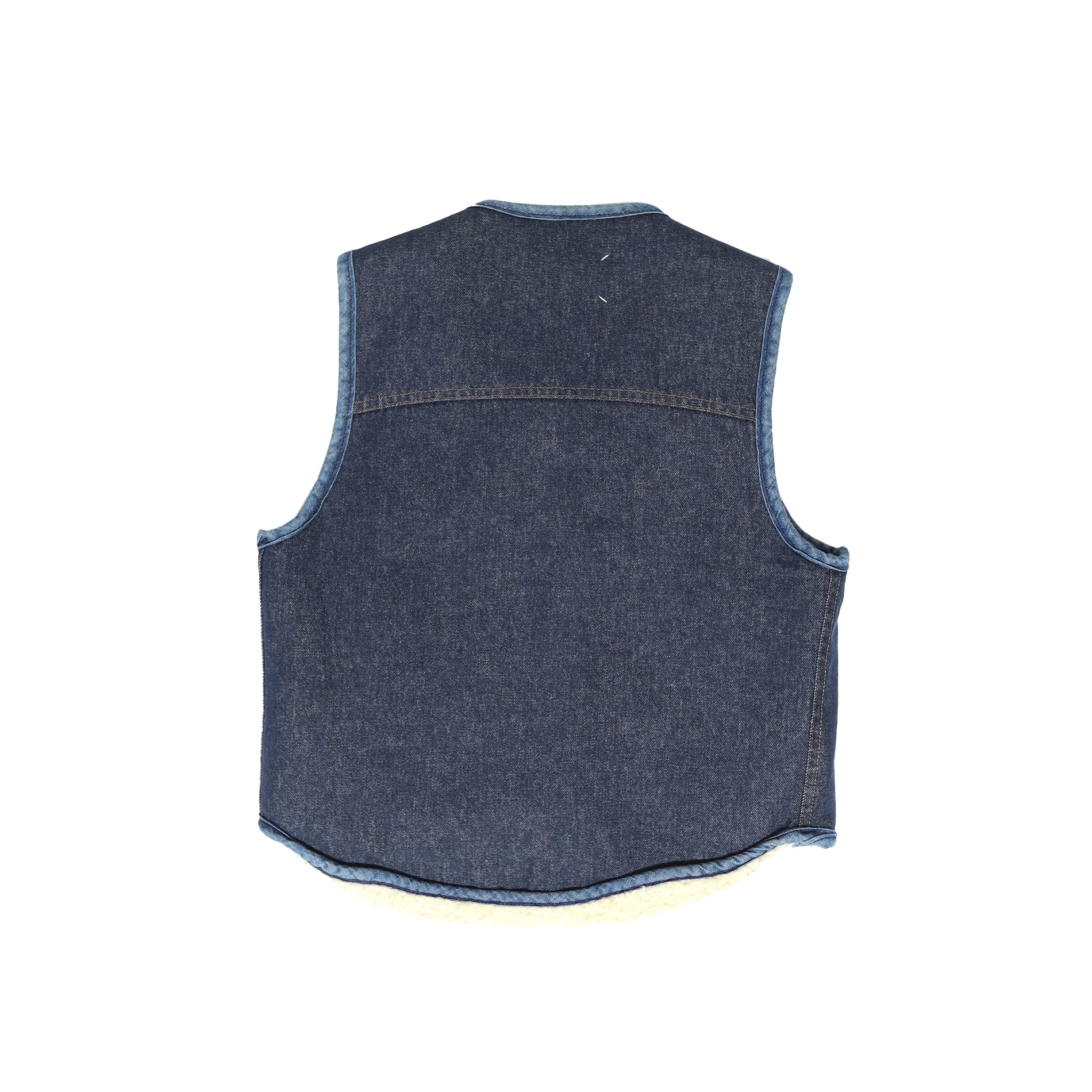 Maison Martin Margiela Artisanal Reconstructed Denim Vest - Ākaibu