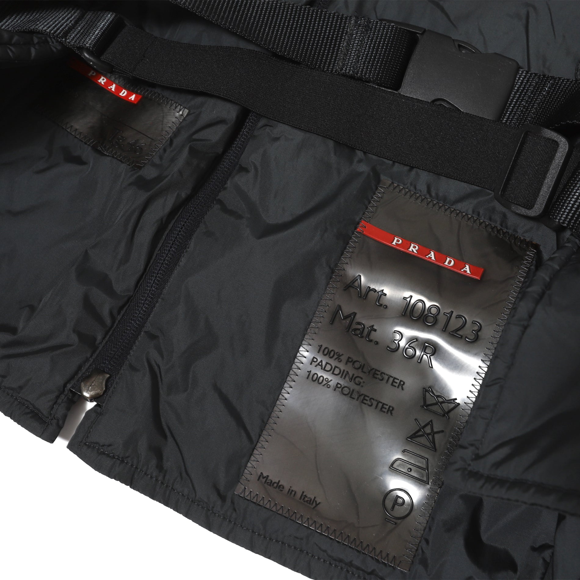 Prada Early 2000s Tactical Nylon Vest