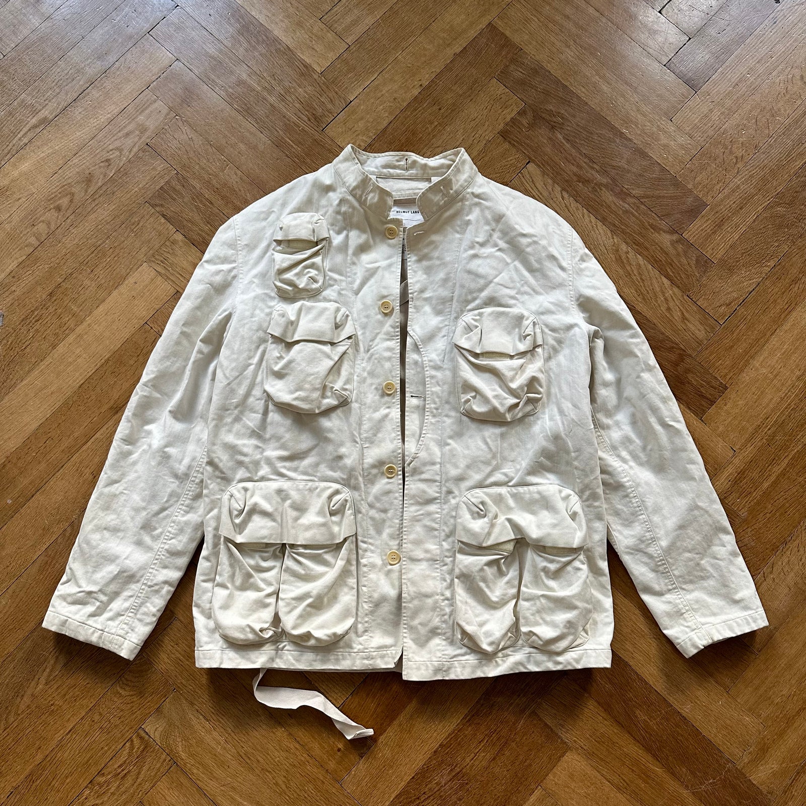 Helmut Lang AW03 Bondage Bomber Jacket - Ākaibu Store