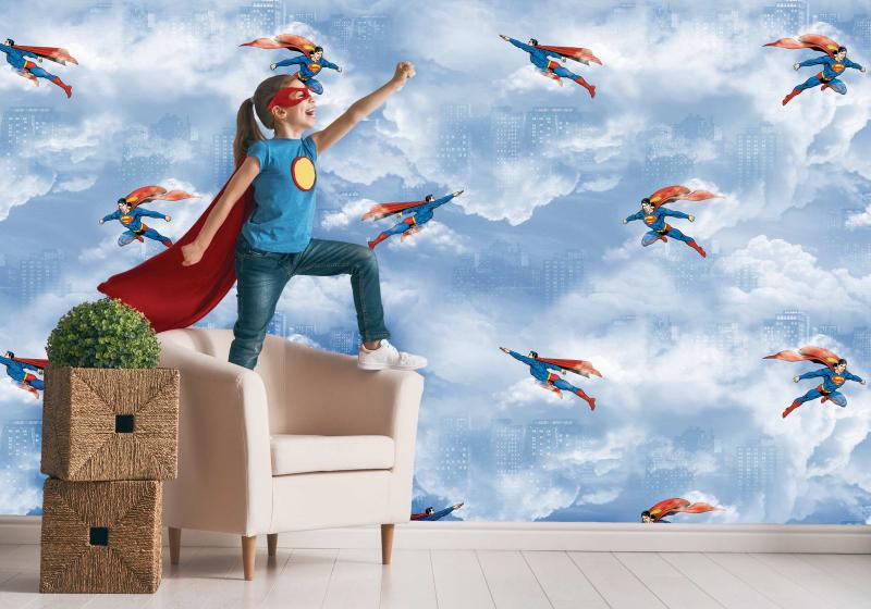 Superman In The Sky Wallpaper
