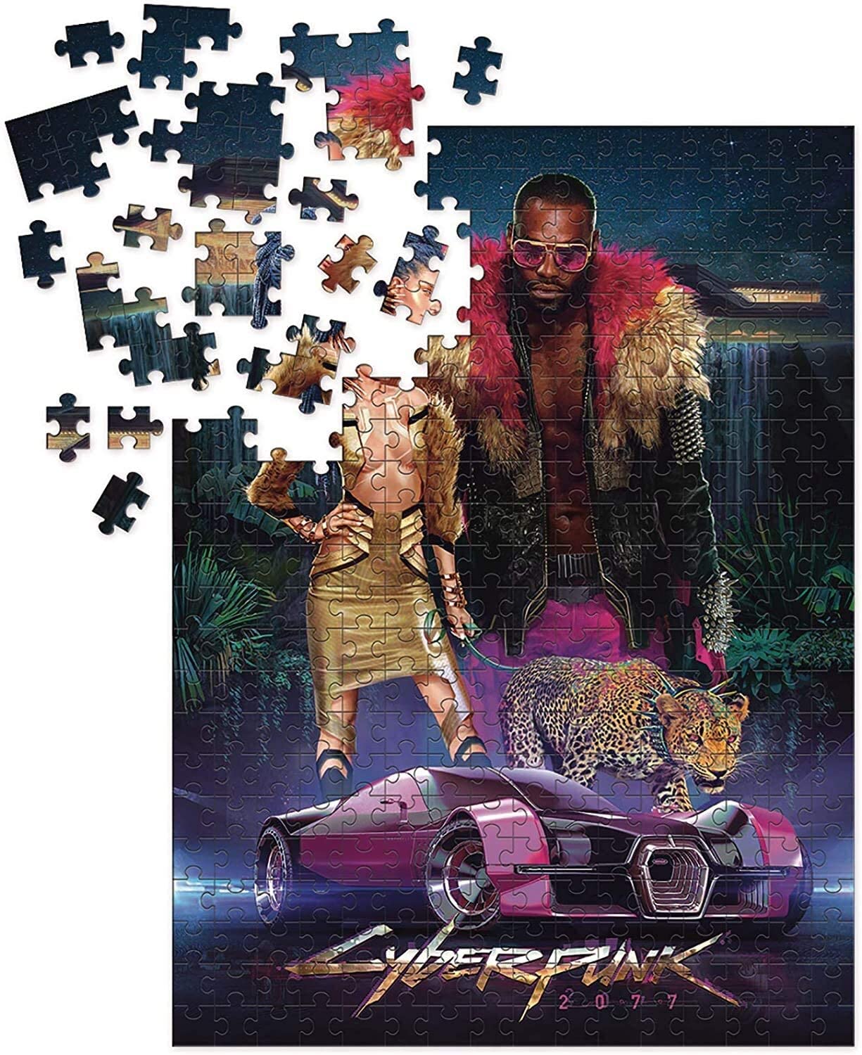 Cyberpunk 2077 Neokitsch, 1000 Pieces Puzzle (Clearance)