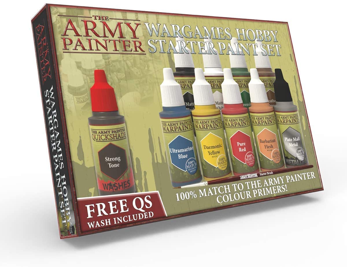 The Army Painter Wargames Hobby Starter Paint Set