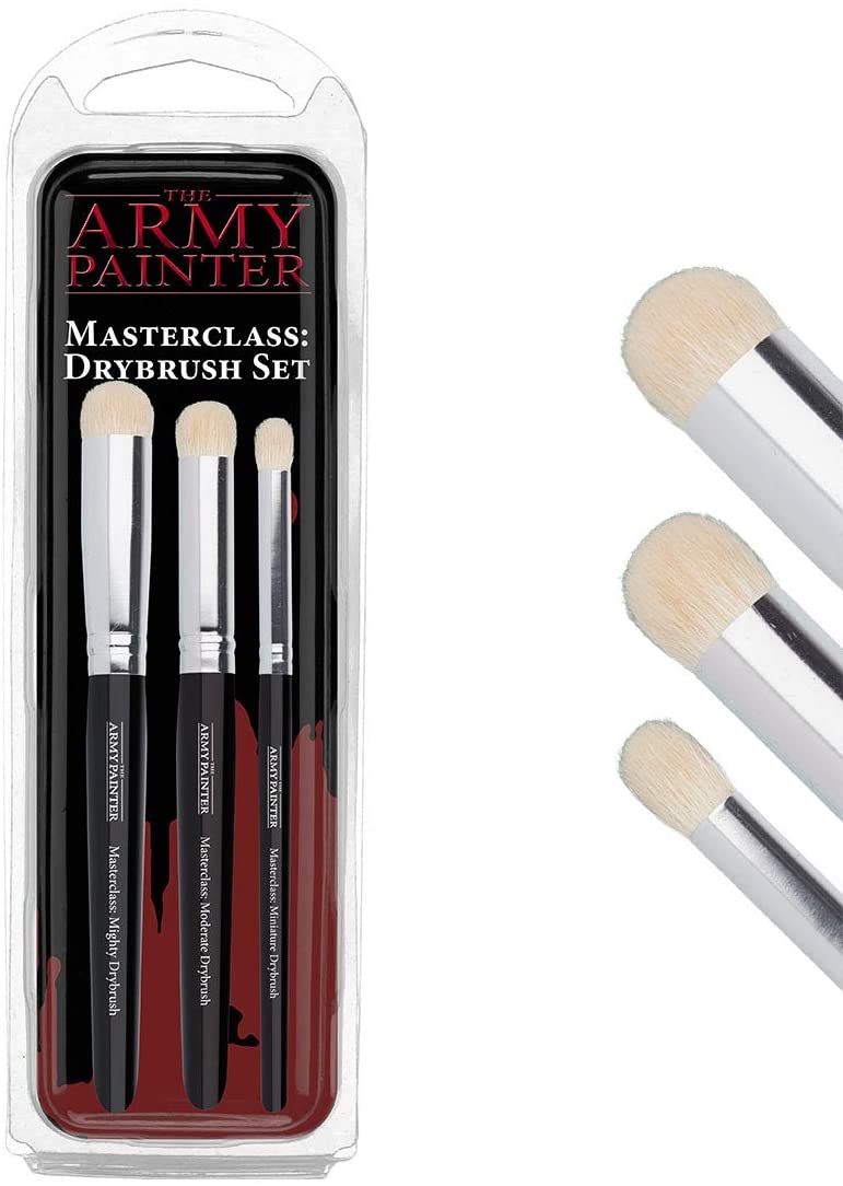 The Army Painter Masterclass Drybrush Set (3)