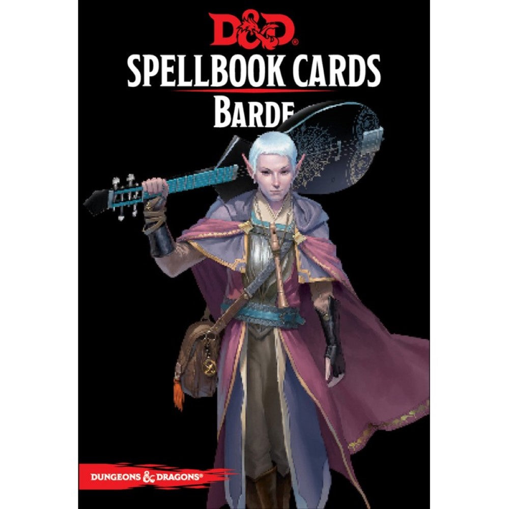 D&D 5e Édition Spellbook Cards Barde (French Edition)