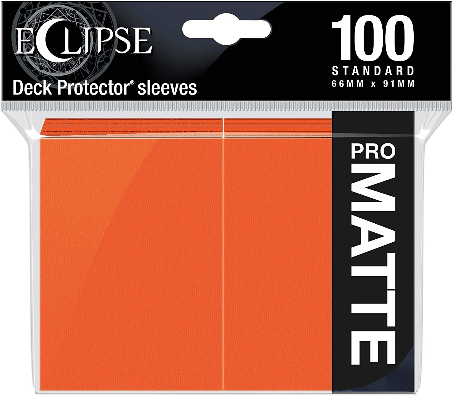 Eclipse Matte Deck Protector (100) Pumpkin Orange