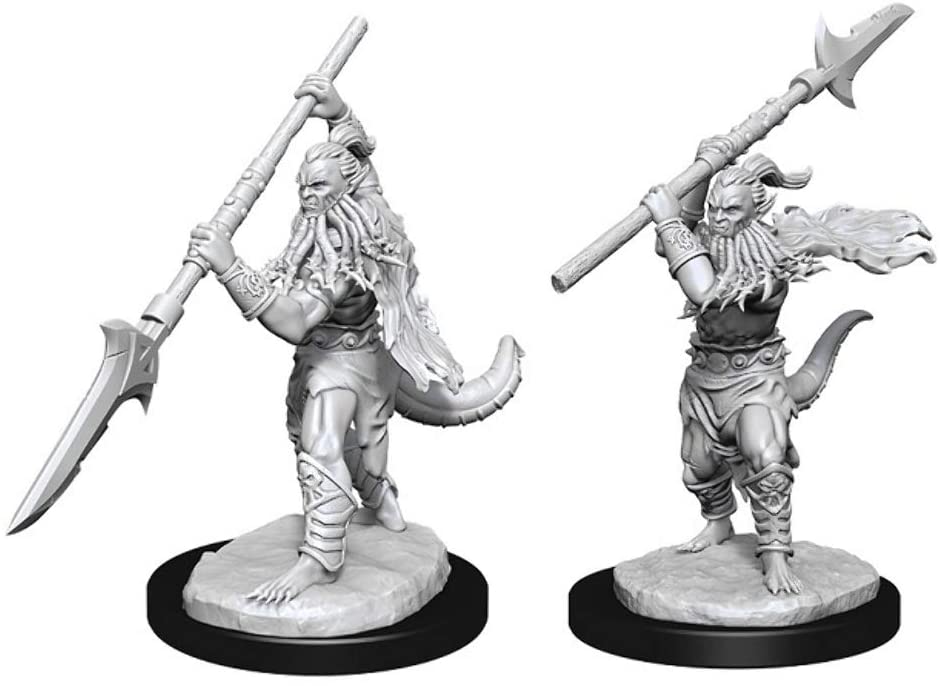 Nolzur's Unpainted D&D Miniatures Bearded Devils