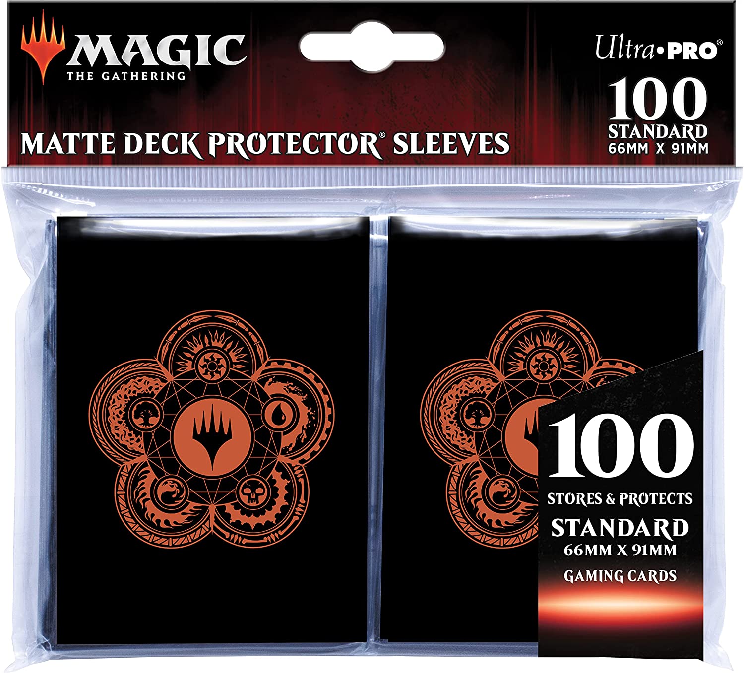 Magic the Gathering Mana 7 - Colour Wheel - Deck Protector (100 sleeves)