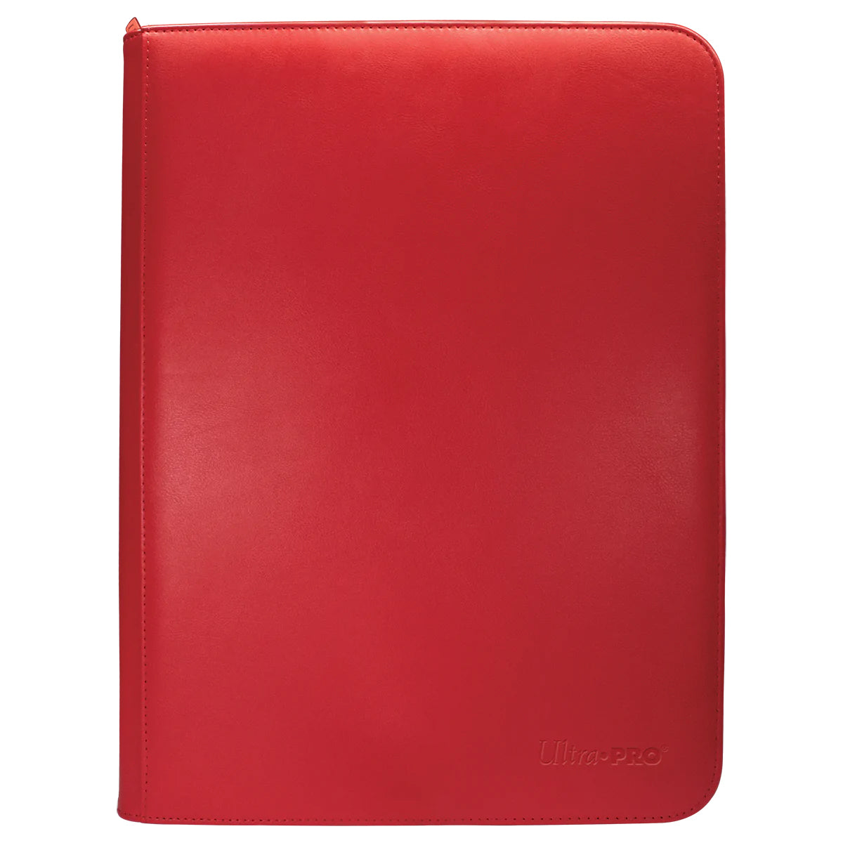 Vivid 9-Pocket Zippered PRO-Binder Red