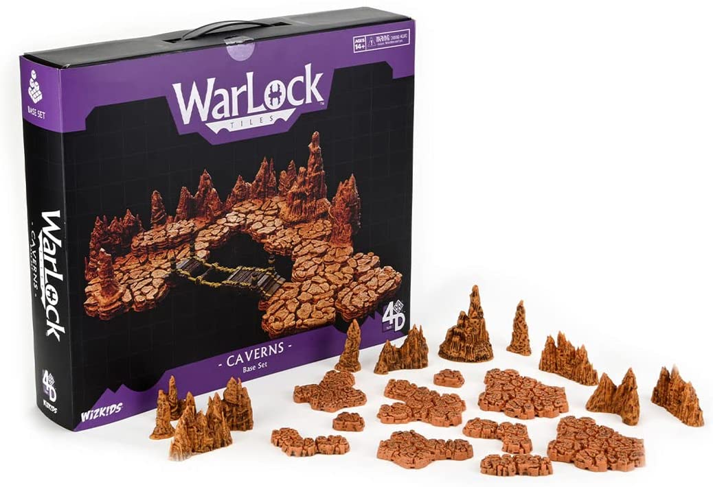 Warlock Tiles - Caverns Base Set