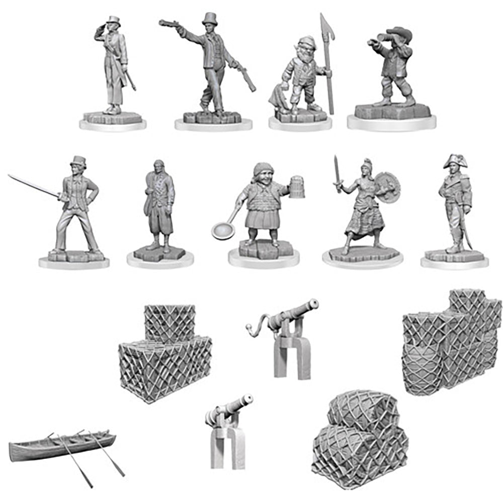 Deep Cuts Unpainted Miniatures - Ship's Crew