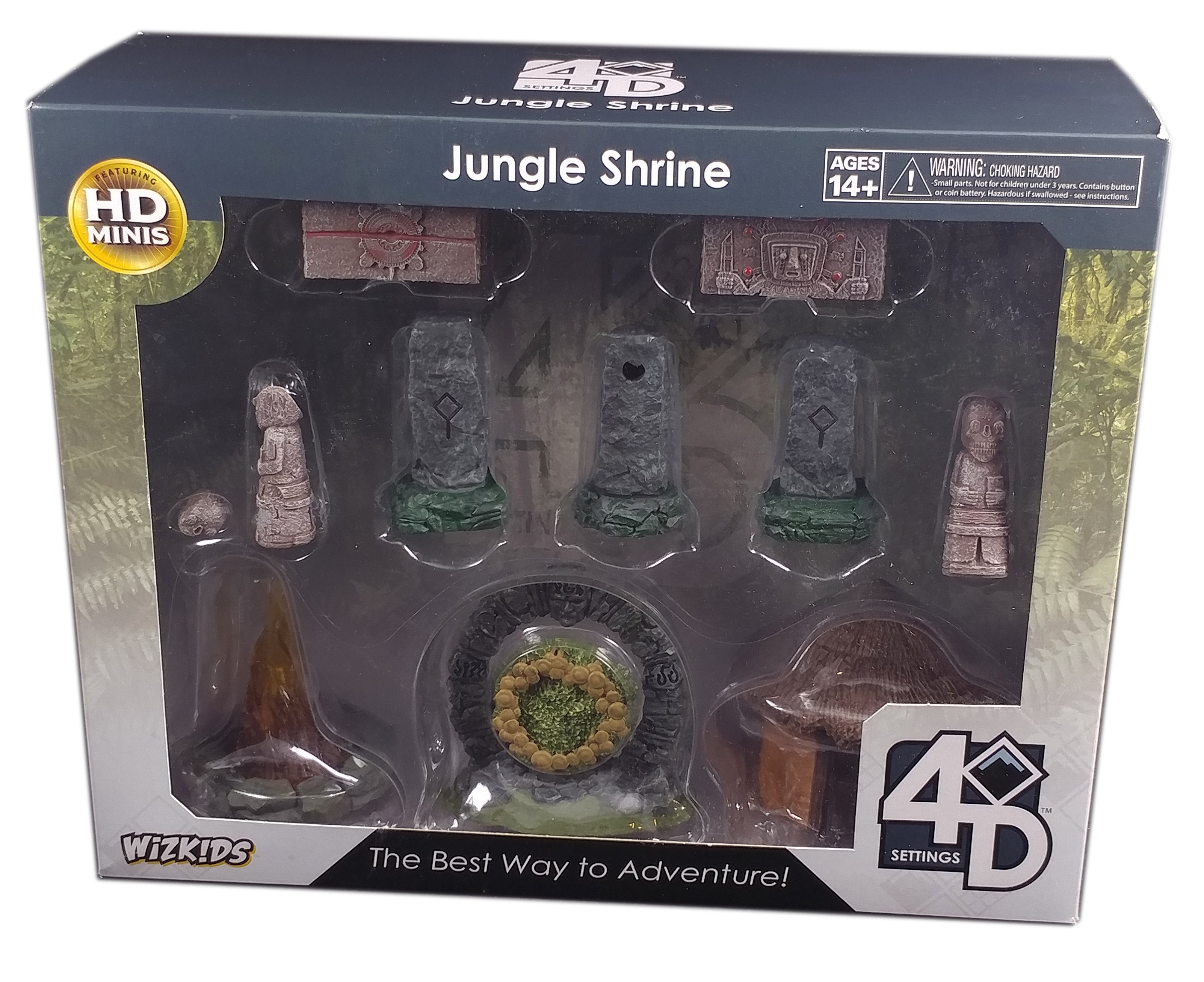 4D Setting Jungle Shrines Terrains Pack
