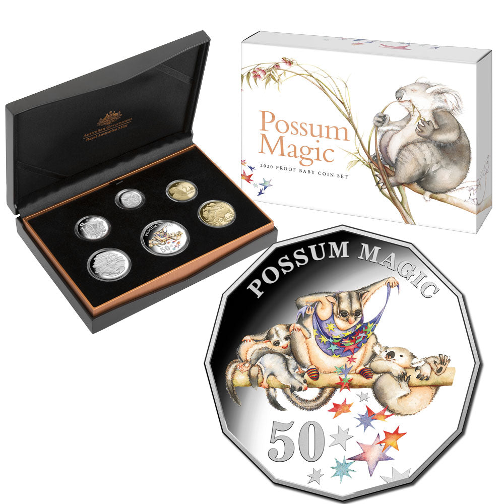 2020 Possum Magic Baby Proof Set Melbourne Coins