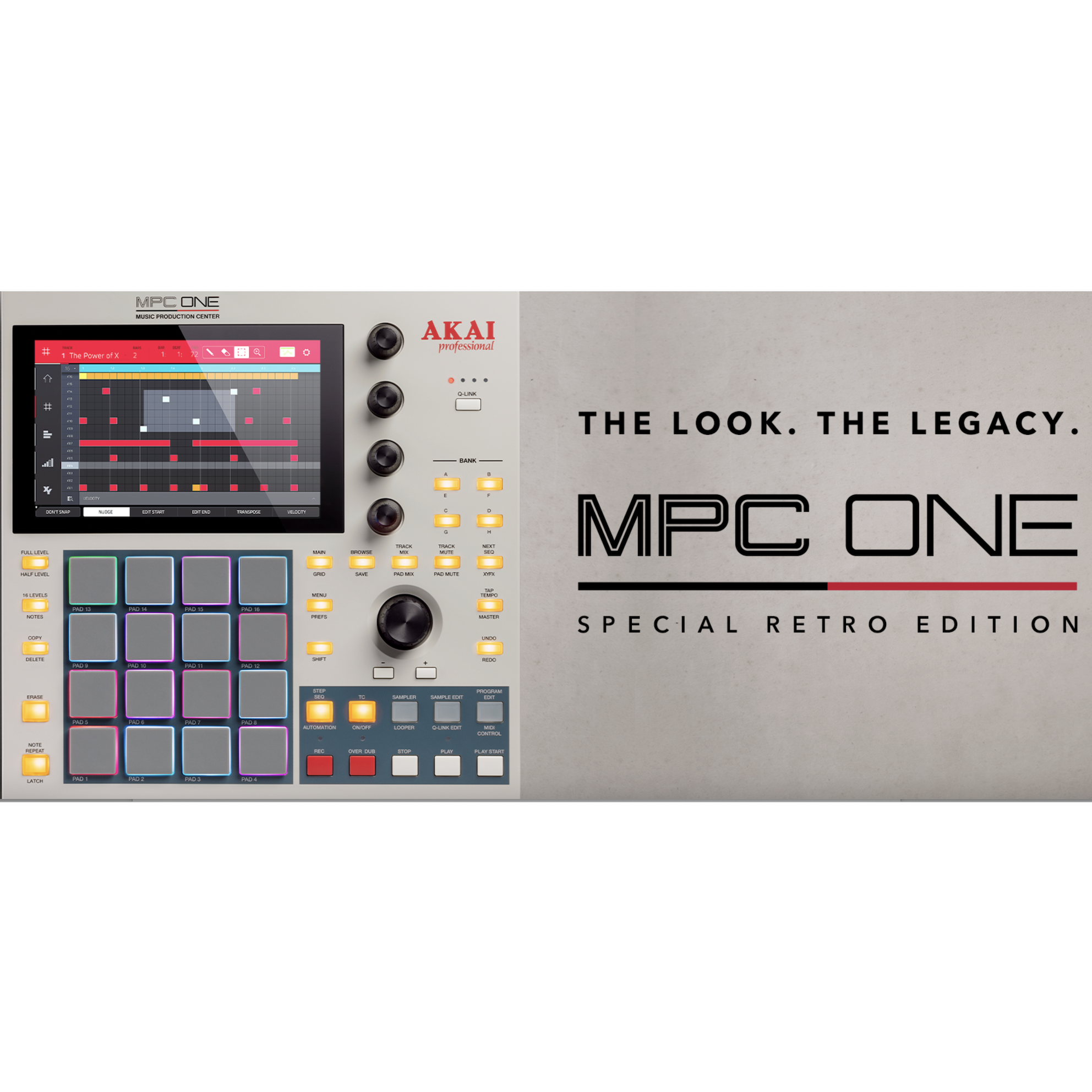 Akai MPC One-Special Retro Edition – The Little MIDI Store