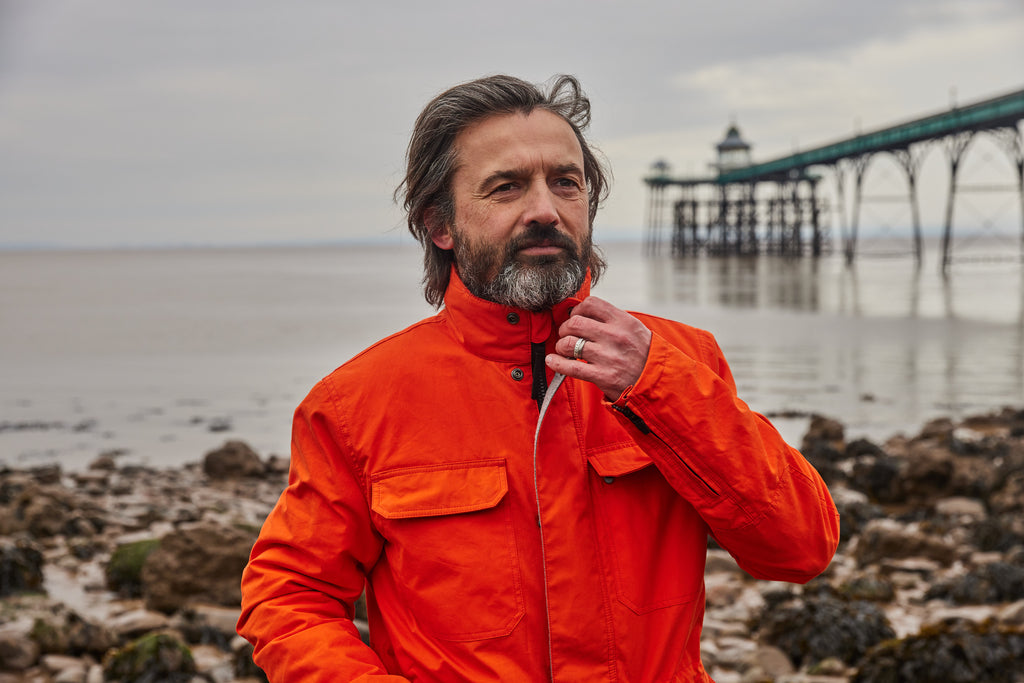 Frahm Ventile thermal field jacket in orange