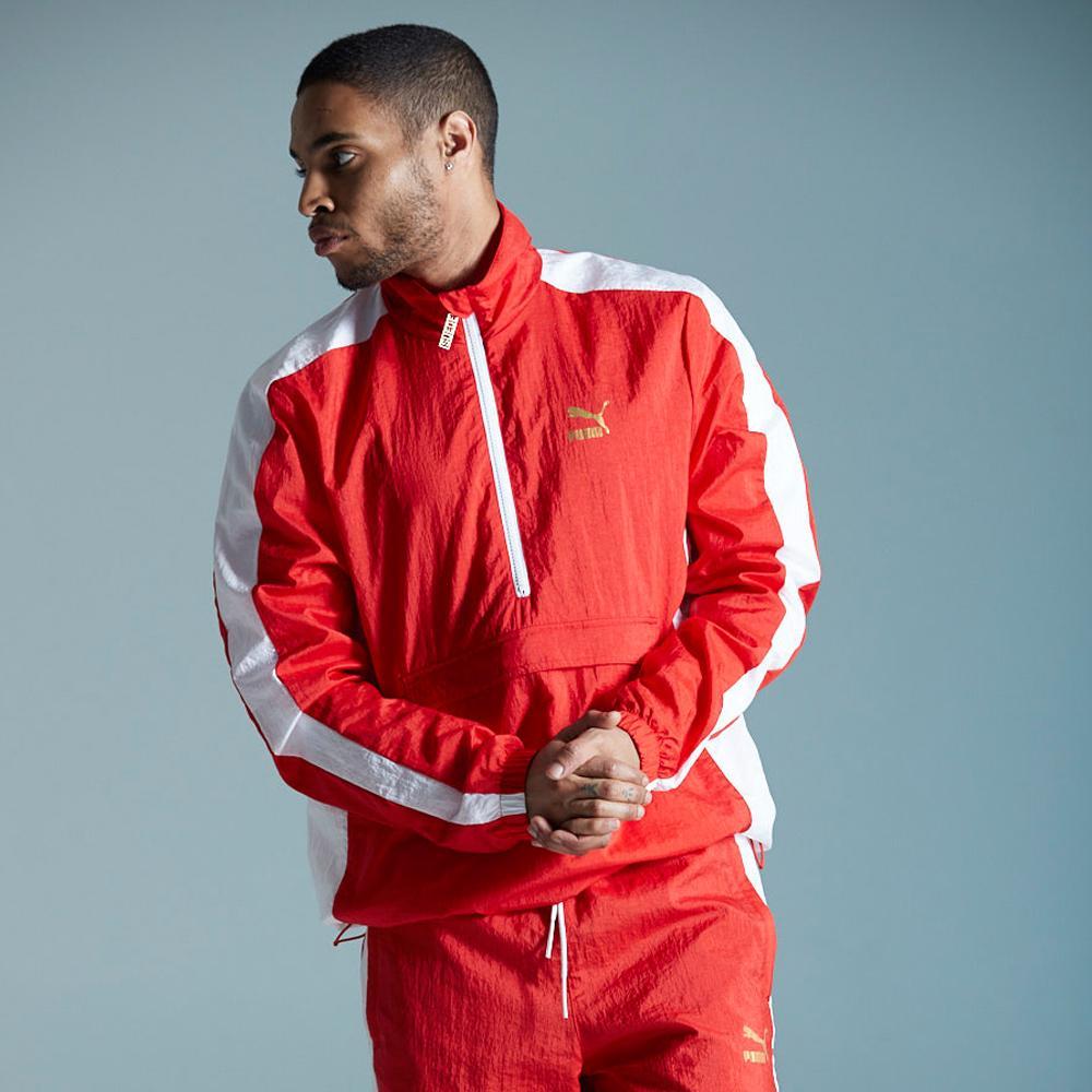 Puma T7 BBoy Track Jacket Flame Scarlet 