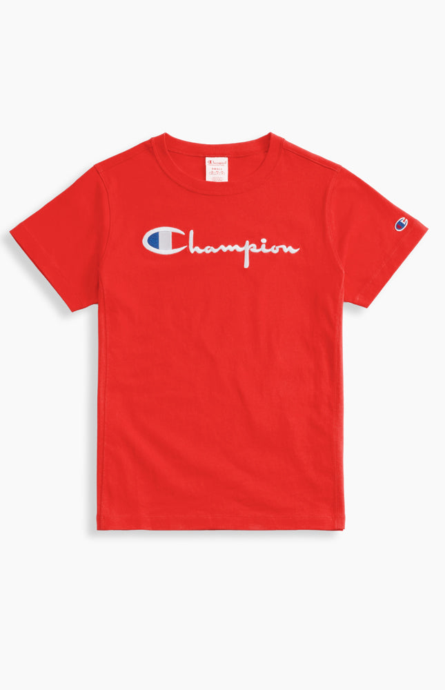 champion red t shirt women's