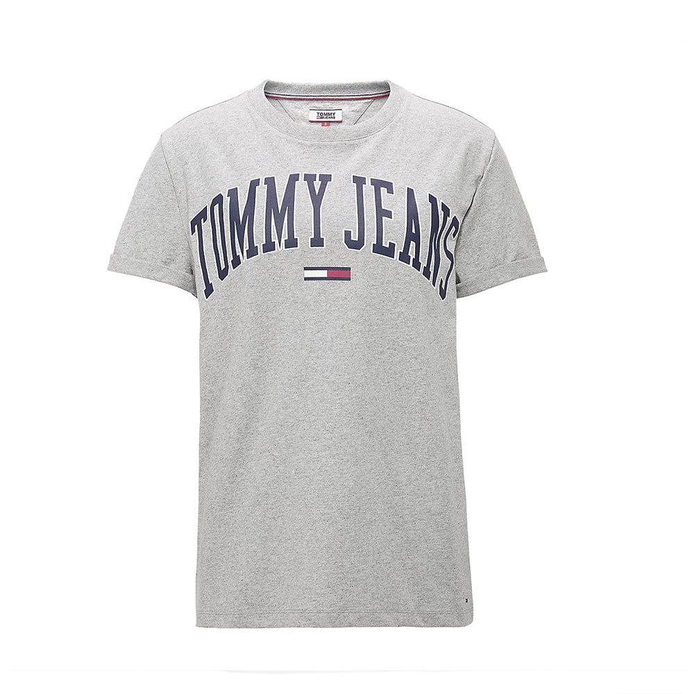 tommy jeans collegiate logo tee