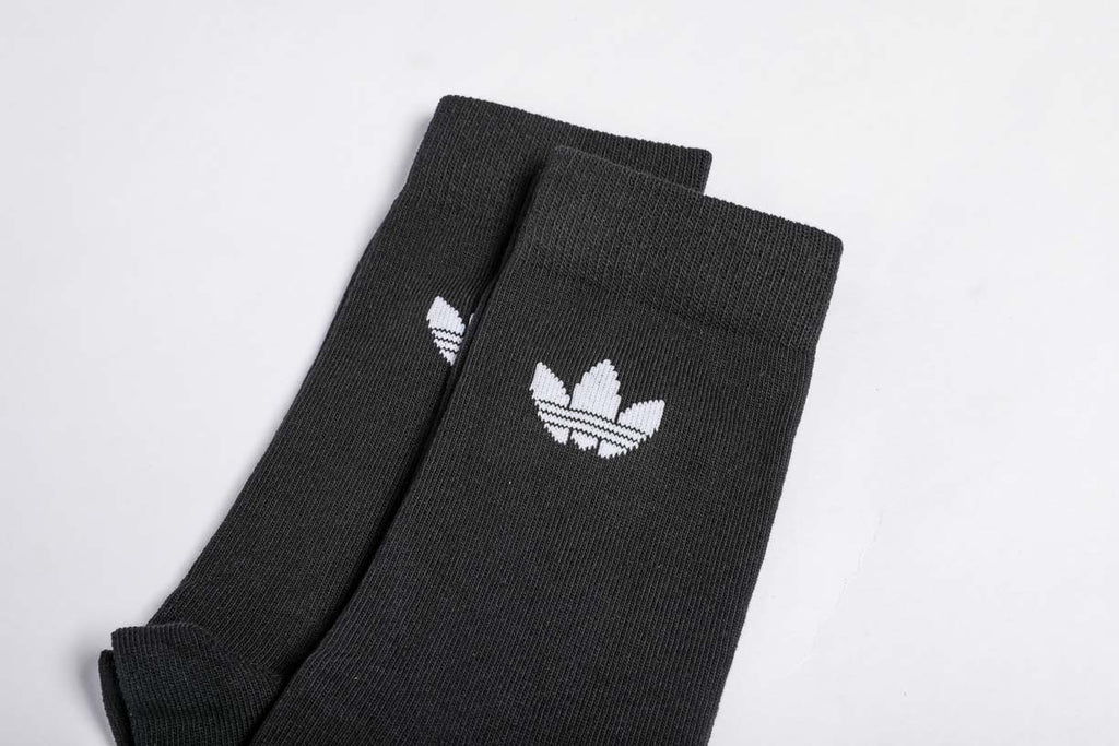 adidas trefoil crew socks