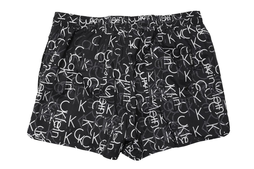 black calvin klein swim shorts