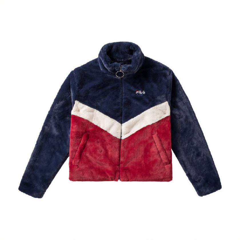 fila arianna faux fur jacket