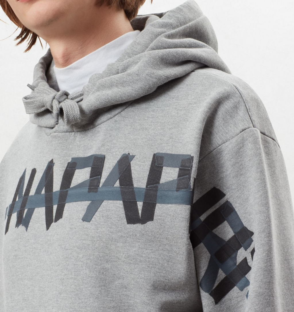 napapijri grey hoodie