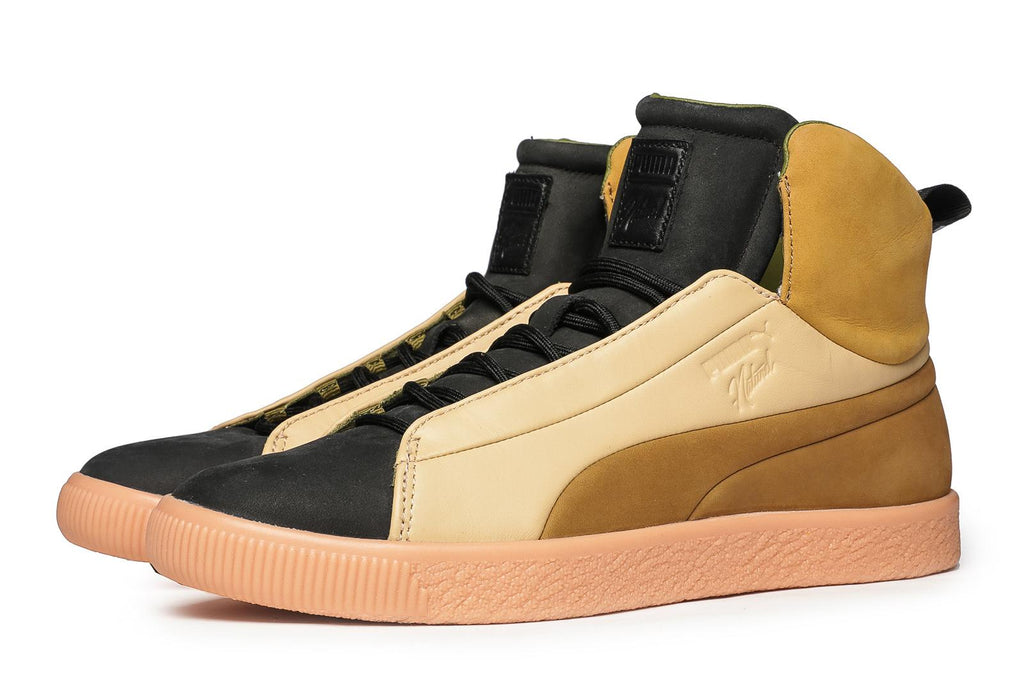 puma x naturel clyde fshn glow mid