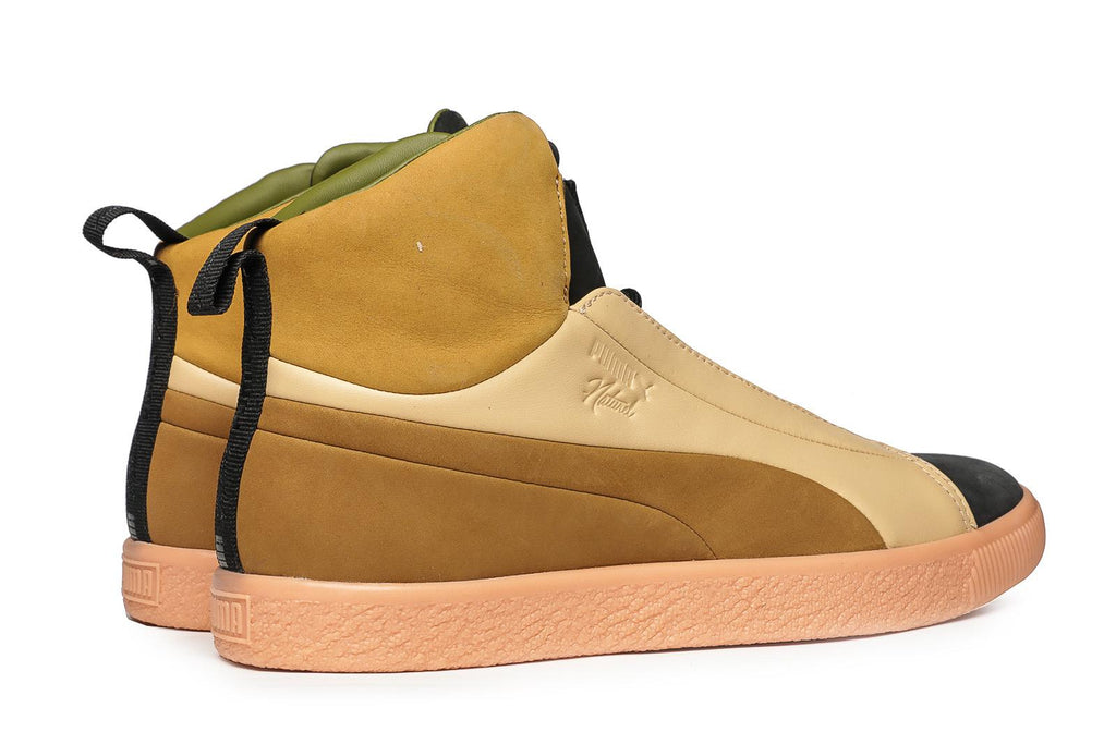 puma x naturel clyde fshn glow mid