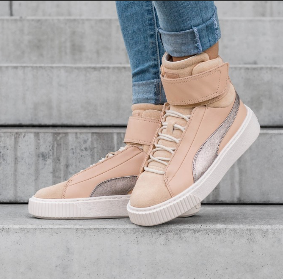 Puma Basket Platform Mid Up Women's 