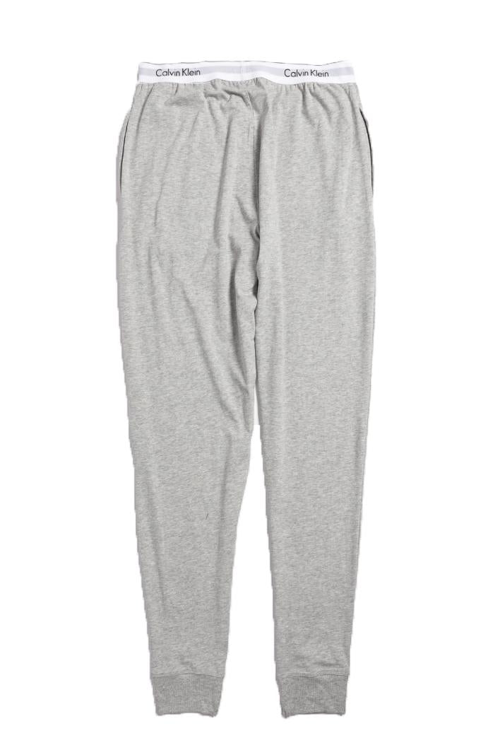 calvin klein modern cotton heather gray womens jogger pants