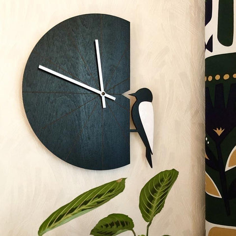 Tikka wall clock Paullina Rundgren HandiCrafts