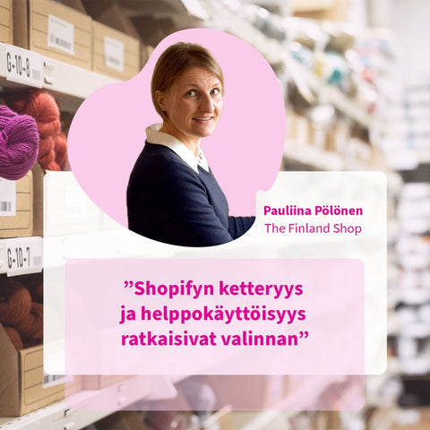 The Finland Shop verkkokauppa Shopify, verkkokauppa-alustat 2023