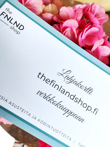 Die Finnland Shop-Geschenkkarte