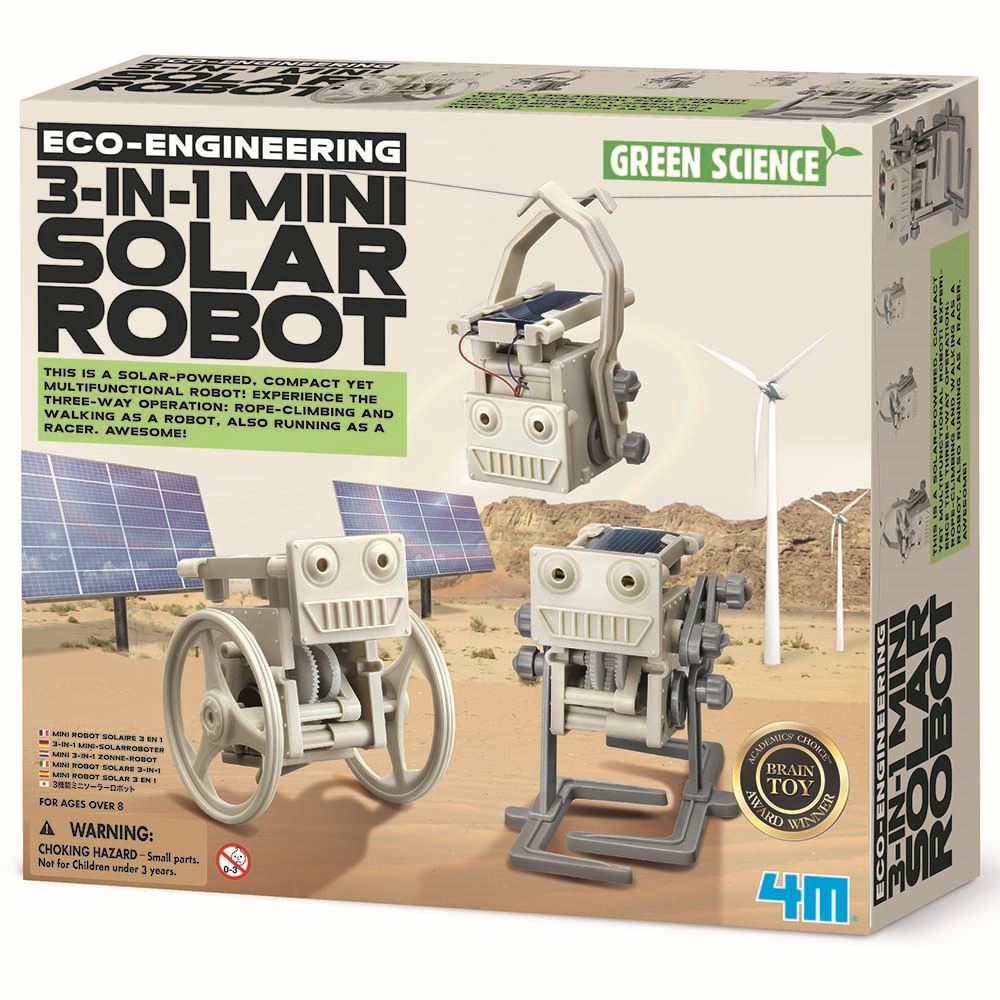 mini solar robot