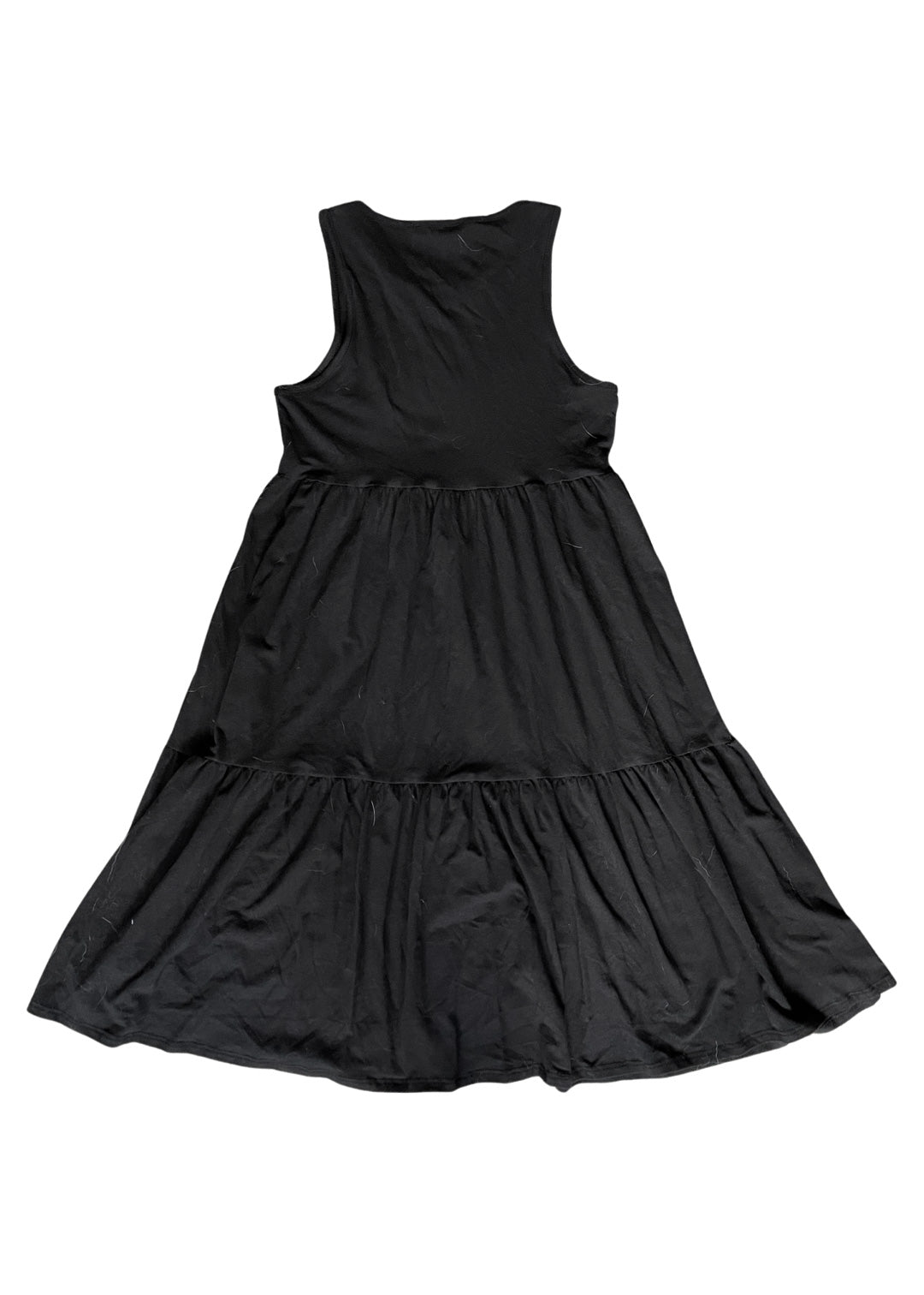 Eleanor Tiered Short Knit Dress - Black – PUBLIK