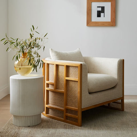 west elm fluted side table