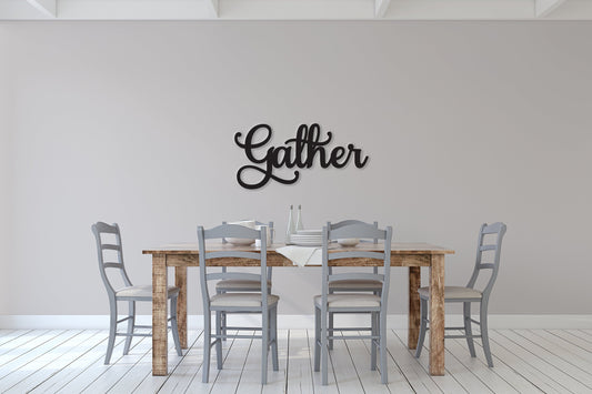 Gather Vinyl Decal Sticker Decal for Wood Signs Sticker for 