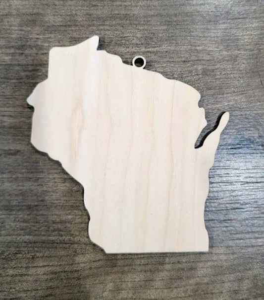 Minnesota Ornaments, Bulk wood Cut out Blanks, Unfinished, state Shape –  Kobasic Creations