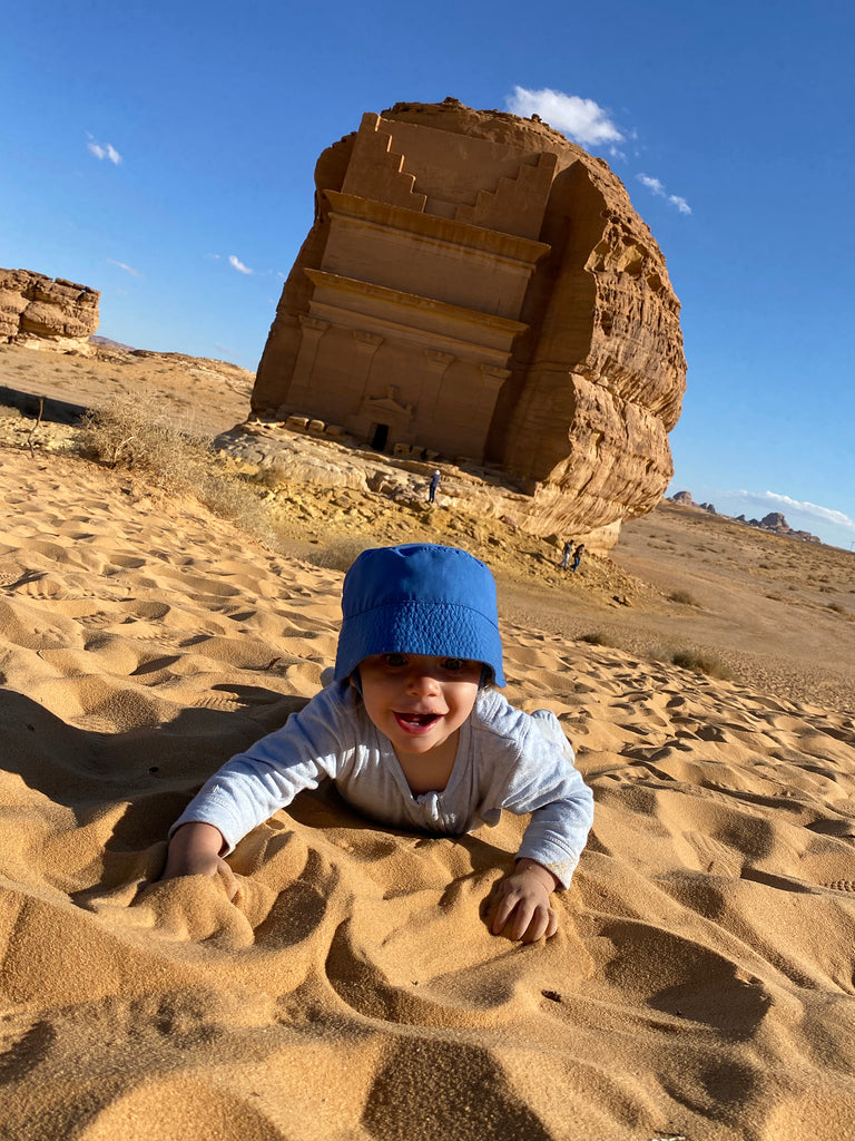 Jibreel in the sand