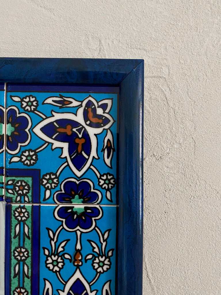 Palestinian tile mirror