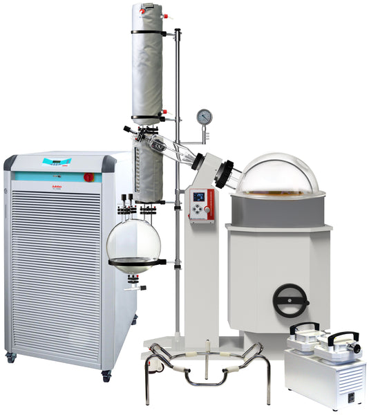 Ai 50L Rotary Evaporator, Julabo Chiller, ULVAC Pump Quality Stainless