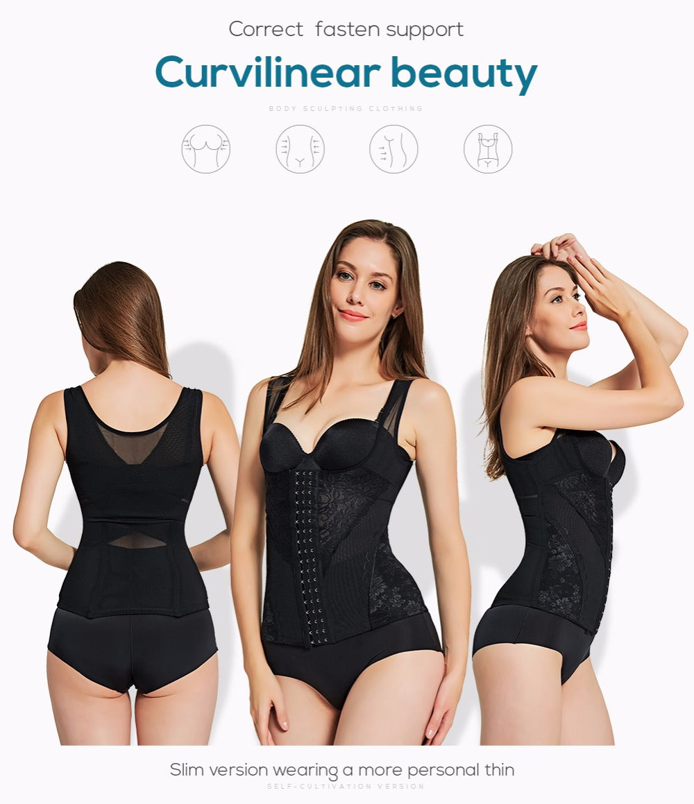 Fashion One Size Waist Trainer For Women Body Shaper Short Long