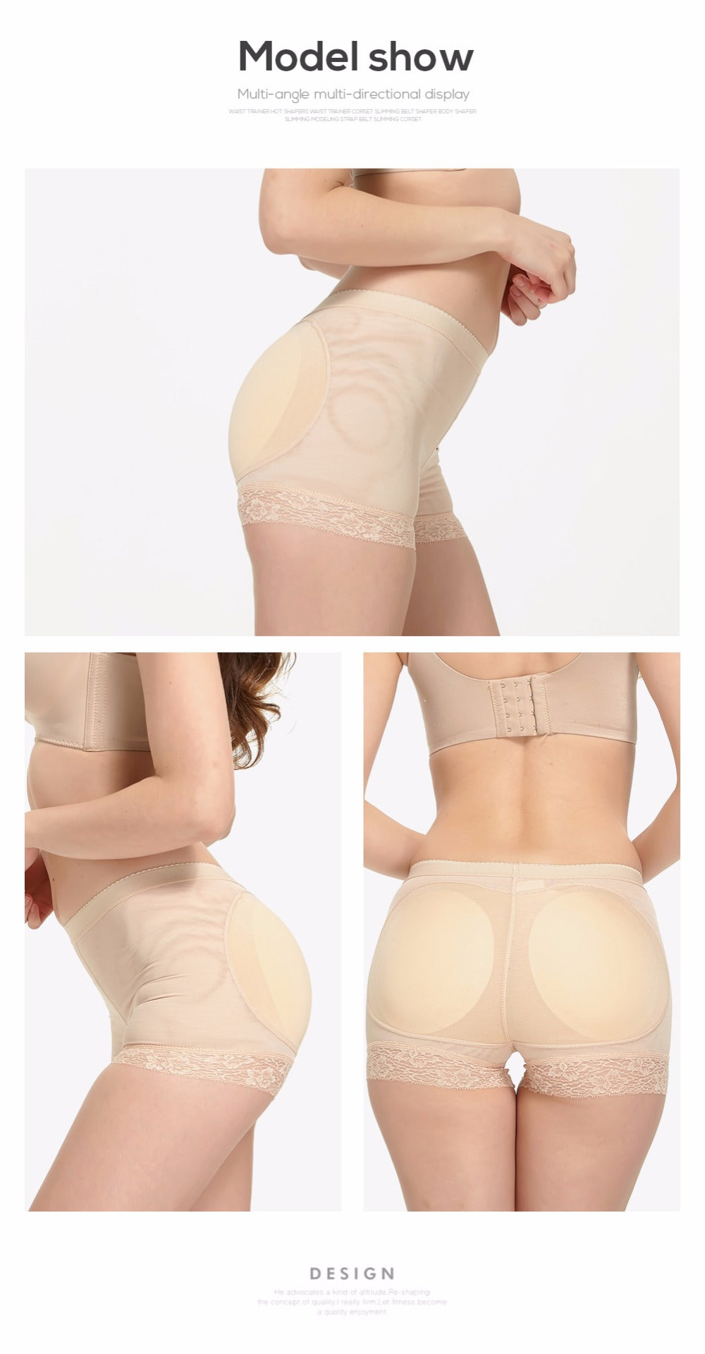 Women Butt Lifter Panties Hot Shapers Waist Trainer Enhancer Bum Lift  Knickers Butt Lift Shaper Sexy Tummy Body Shaper