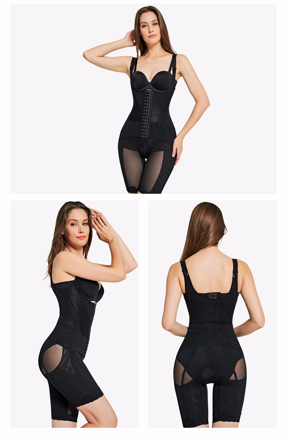 Women's Full Body Shapewear Corset Bodysuit Body Shaper Waist