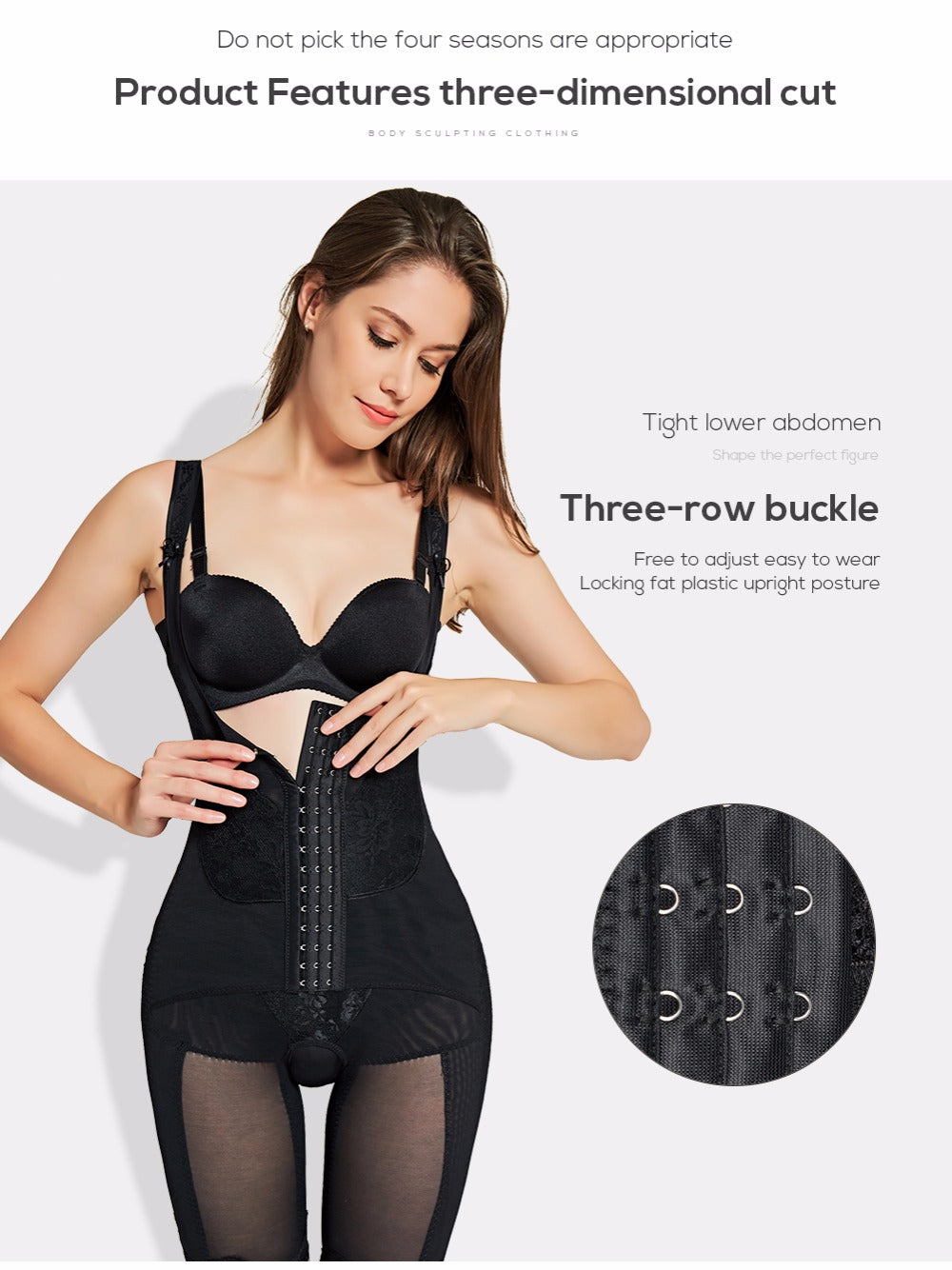 Women Magnetic Shapewear Underwear Waist Corsets Bodysuit Girdles Body  Shaper Black at  Women's Clothing store