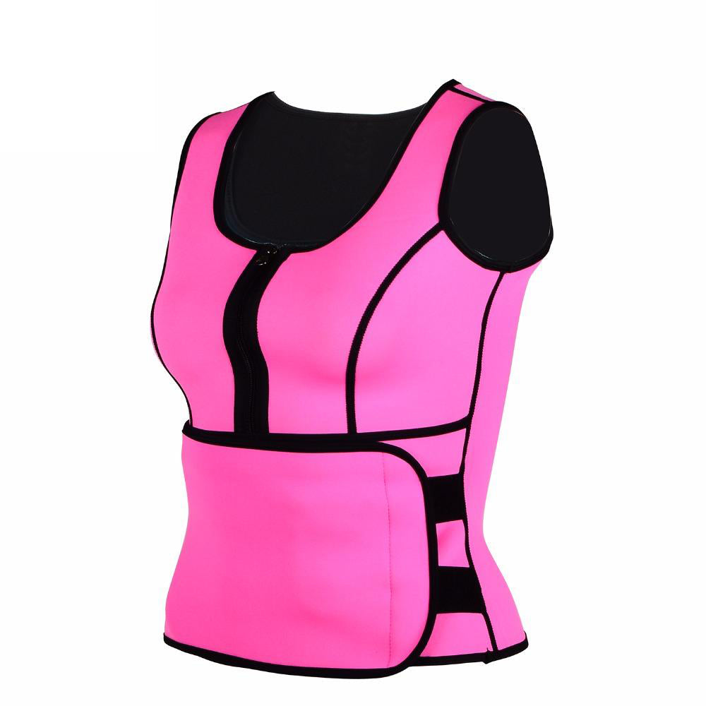 Neoprene Body Shaper Sports Top Gym Wear For Women Sport Slimming ...