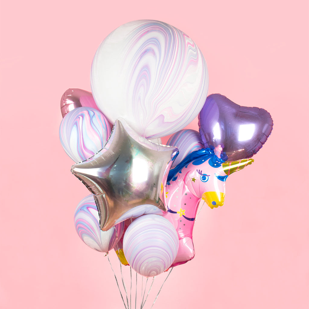 Anniversaire Licorne Un Ballon Licorne Aile Rose My Little Day