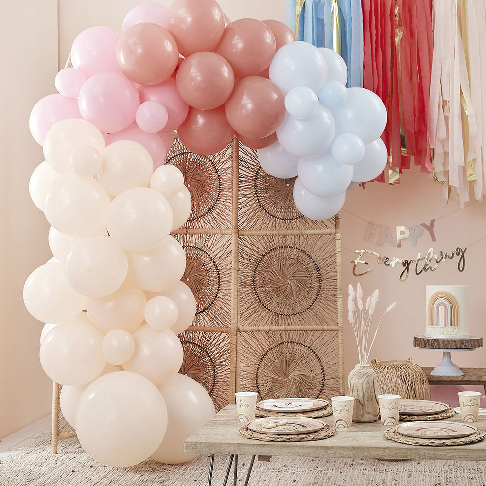 Arche De Ballons Geante 75 Ballons Pastel Boheme Decoration Mariage Anniversaire Fete My Little Day