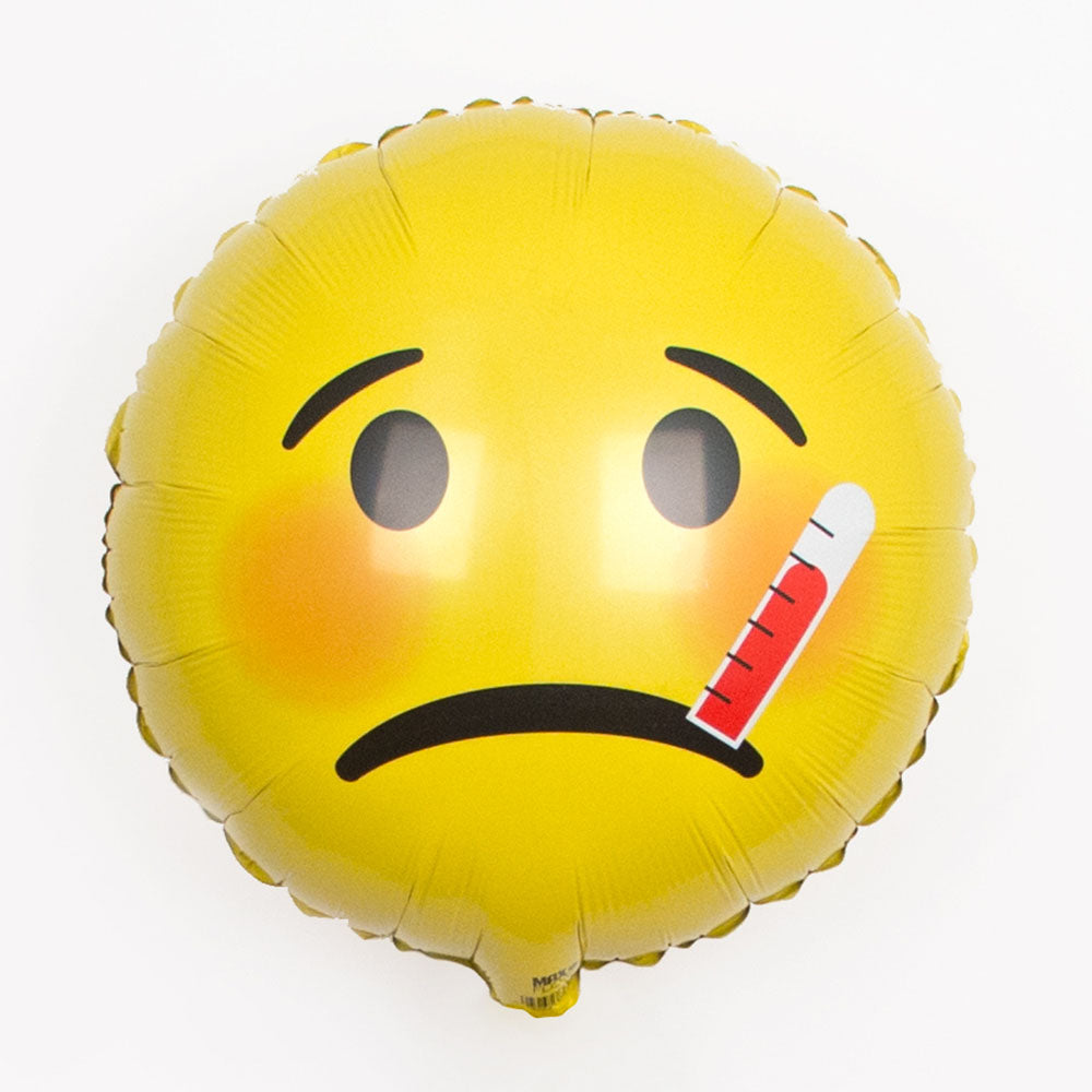 Ballon Emoji Malade Pour Deco Anniversaire