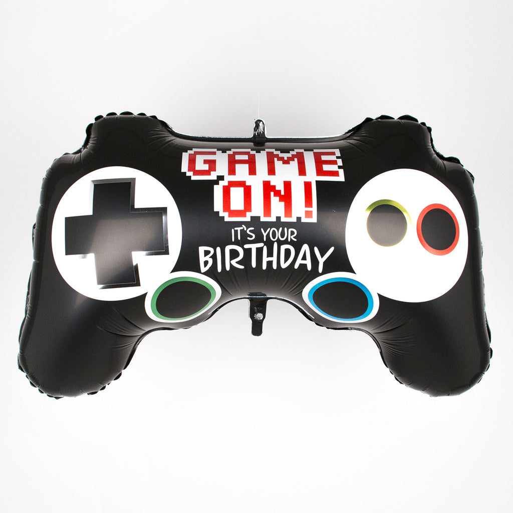 Jeu Sur Controleur Joyeux Anniversaire Gamer Cadeau Fete Decoration 36 Foil Balloon Fetes Occasions Speciales Maison